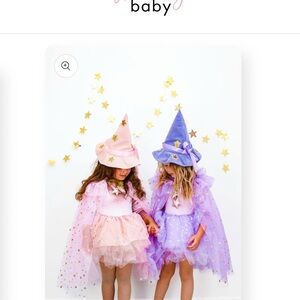 Magical Kids Wizard Costume Set - Purple